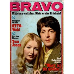 BRAVO Nr.5 / 27 Januar 1969 - Paul McCartney & Mary