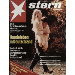 stern Heft Nr.42 / 10 Oktober 1974 - Hundeleben