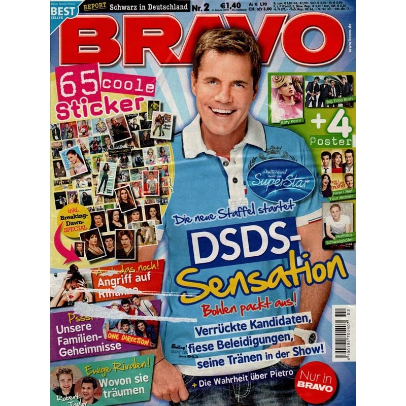 BRAVO Nr.2 / 4 Januar 2012 - Dieter Bohlen