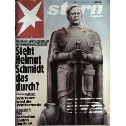 stern Heft Nr.45 / 31 Oktober 1974 - Helmut Schmidt