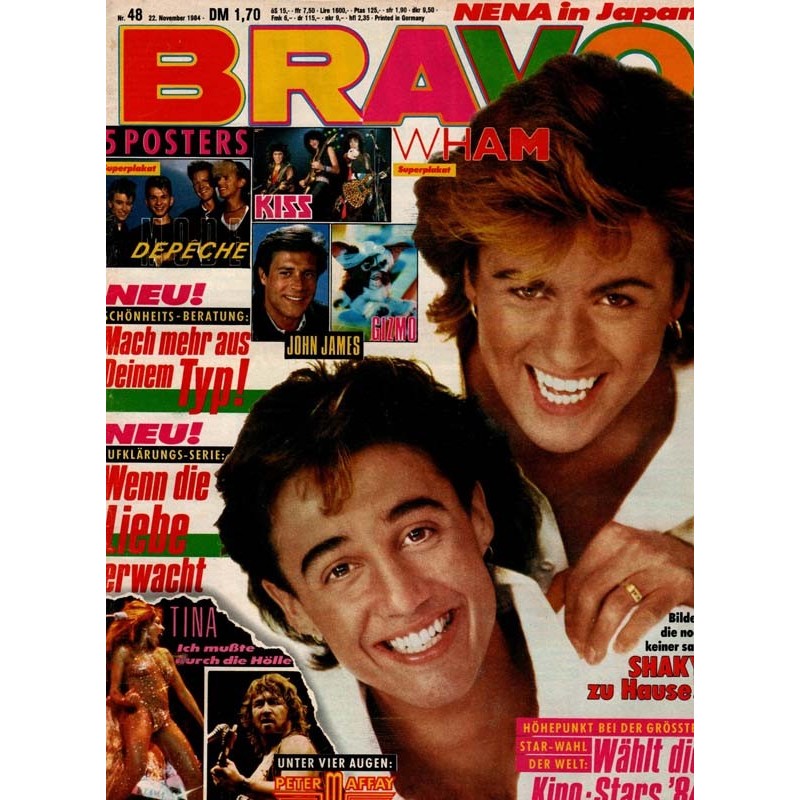 BRAVO Nr.48 / 22 November 1984 - Wham