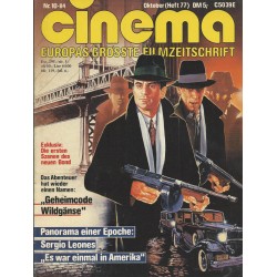 CINEMA 10/84 Oktober 1984 - Es war einmal in Amerika