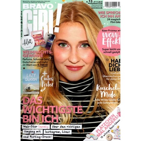 Bravo Girl Nr.13 / 27.11.2019 - Das wichtigste bin ich!