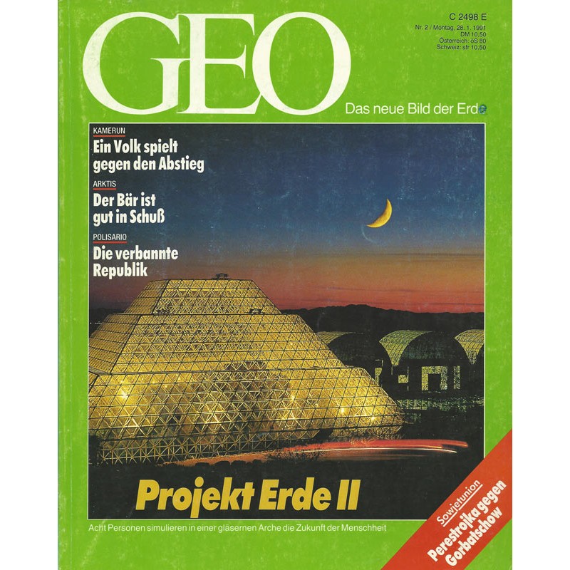 Geo Nr. 2 / Februar 1991 - Projekt Erde 2