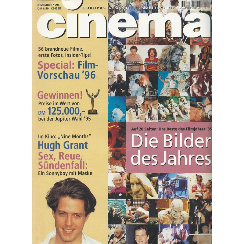 CINEMA 12/95 Dezember 1995 - Die Bilder des Jahres