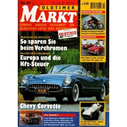 Oldtimer Markt Heft 3/März 1997 - Chevy Corvette