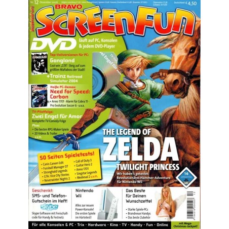 Bravo Screenfun Nr. 12 / Dezember 2006 - The Legends of Zelda