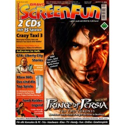 Bravo Screenfun Nr. 1 / Januar 2006 - Prince of Persia CD / DVD