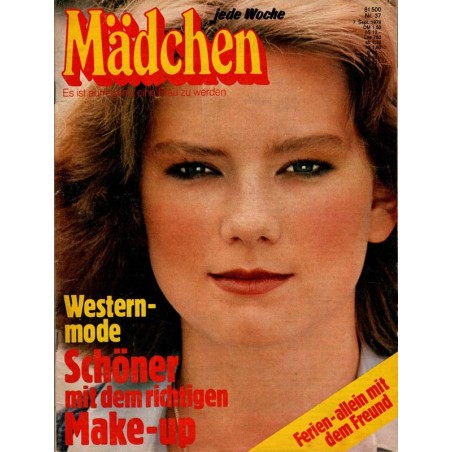 Mädchen Nr.37 / 7 September 1978 - Richtige Make-up