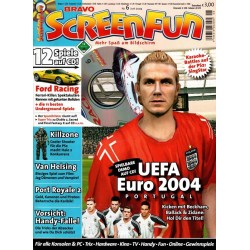 Bravo Screenfun Nr. 6 / Juni 2004 - UEFA Euro 2004 CD / DVD