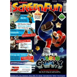 Bravo Screenfun Nr. 9 / September 2007 - Super Mario Galaxy CD / DVD