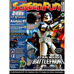 Bravo Screenfun Nr. 11 / November 2005 - Star Wars CD / DVD