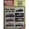 auto motor & sport Heft 18 / 9 September 1981 - Neu auf der IAA