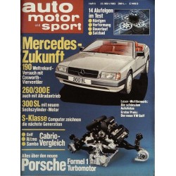 auto motor & sport Heft 6 / 23 März 1983 - Mercedes Zukunft