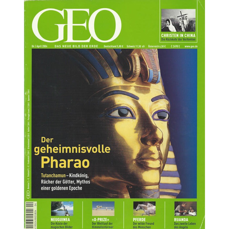 Geo Nr. 4 / April 2004 - Der geheimnisvolle Pharao