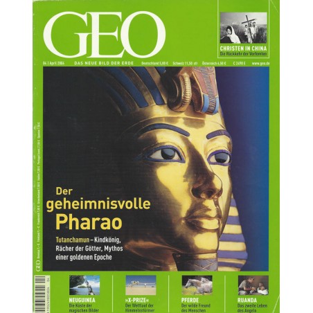 Geo Nr. 4 / April 2004 - Der geheimnisvolle Pharao