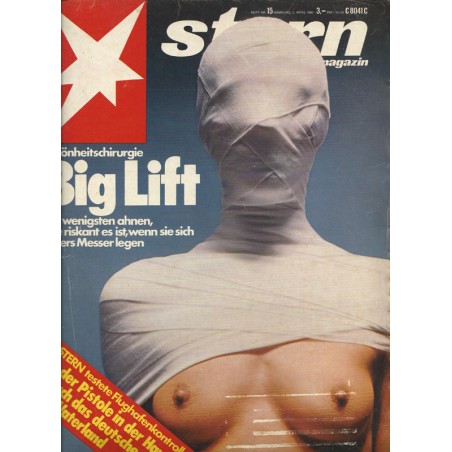 stern Heft Nr.15 / 2 April 1980 - Schönheitschirugie: Big Lift