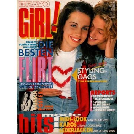 Bravo Girl Nr.25 / 17 November 1992 - Styling-Gags