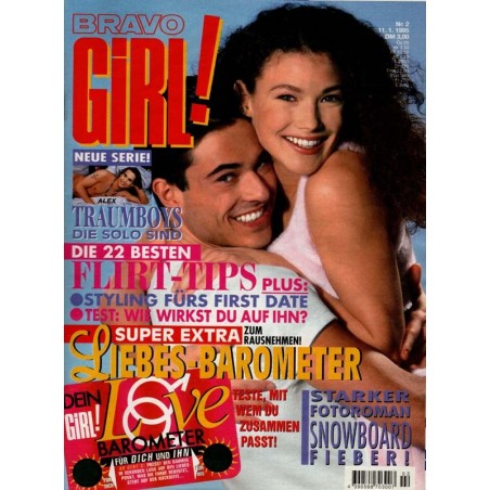 Bravo Girl Nr.2 / 11 Januar 1995 - Liebes Barometer