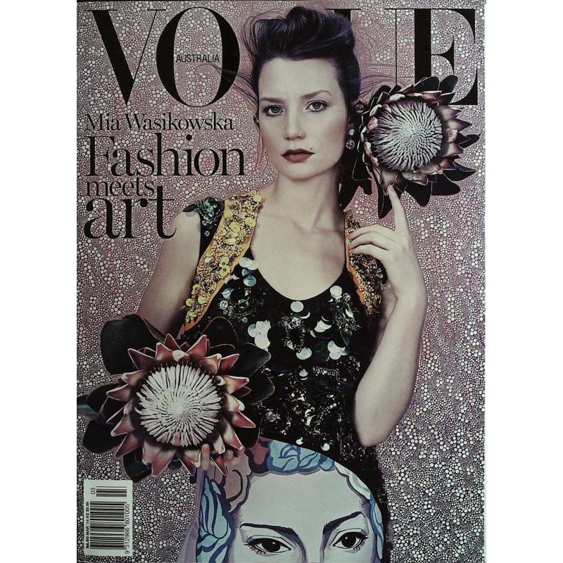 Vogue AUSTRALIA 3/March 2014 - Mia Wasikowska