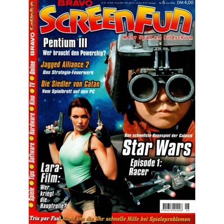 Bravo Screenfun Nr. 6 / Juni 1999 - Star Wars