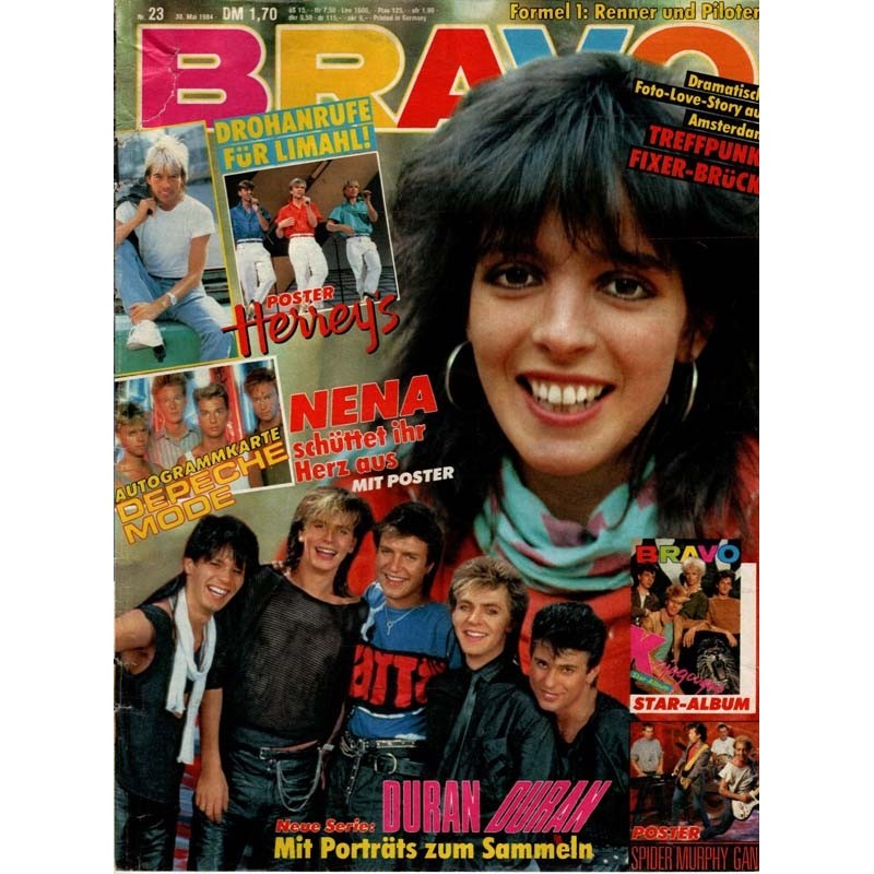 BRAVO Nr.23 / 30 Mai 1984 - Nena schüttet ihr Herz aus