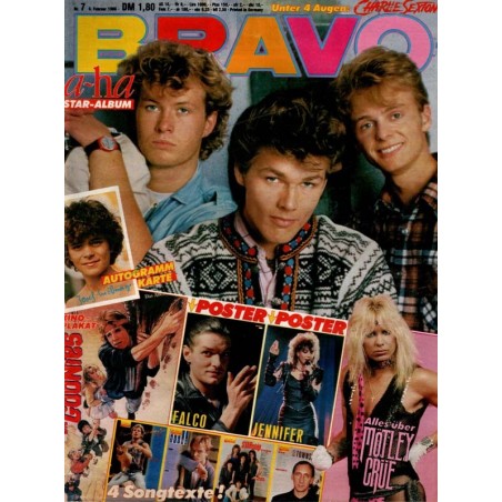 BRAVO Nr.7 / 6 Februar 1986 - a-ha