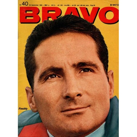 BRAVO Nr.40 / 26 September 1966 - Freddy Quinn