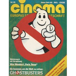 CINEMA 1/85 Januar 1985 - Ghostbusters, sie kommen