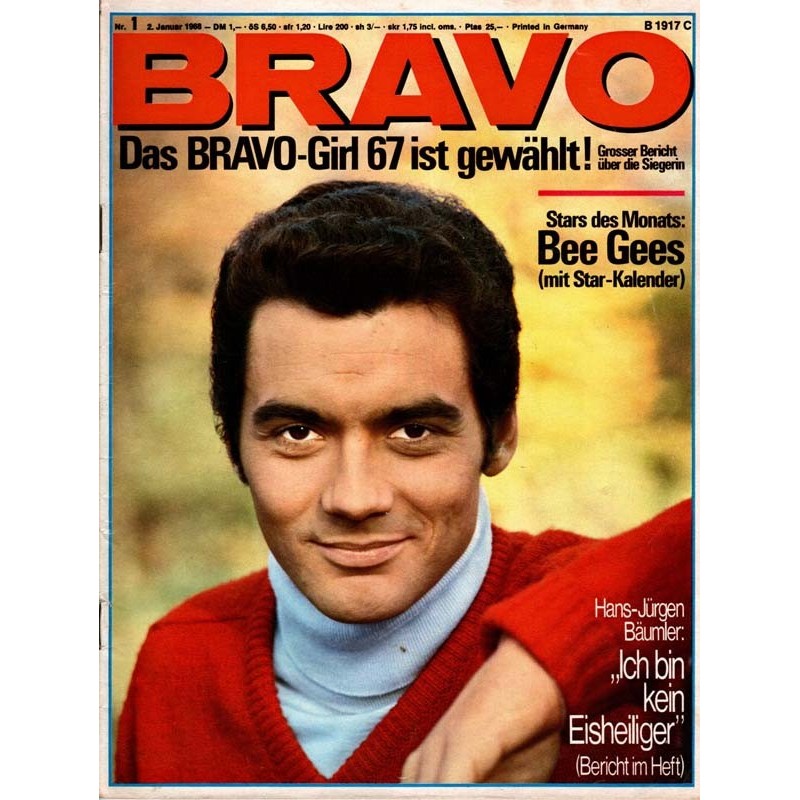 BRAVO Nr.1 / 2 Januar 1968 - Hans Jürgen Bäumler