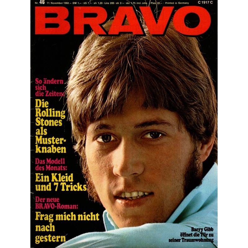 BRAVO Nr.46 / 11 November 1968 - Barry Gibb