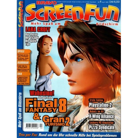 Bravo Screenfun Nr. 4 / April 1999 - Final Fantasy 8