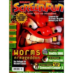 Bravo Screenfun Nr. 2 / Februar 1999 - Worms Armageddon