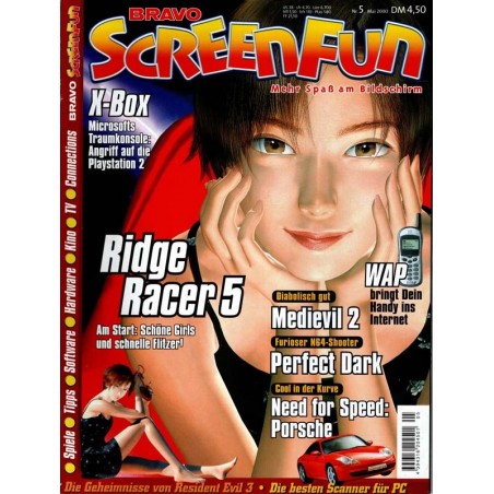 Bravo Screenfun Nr. 5 / Mai 2000 - Ridge Racer 5