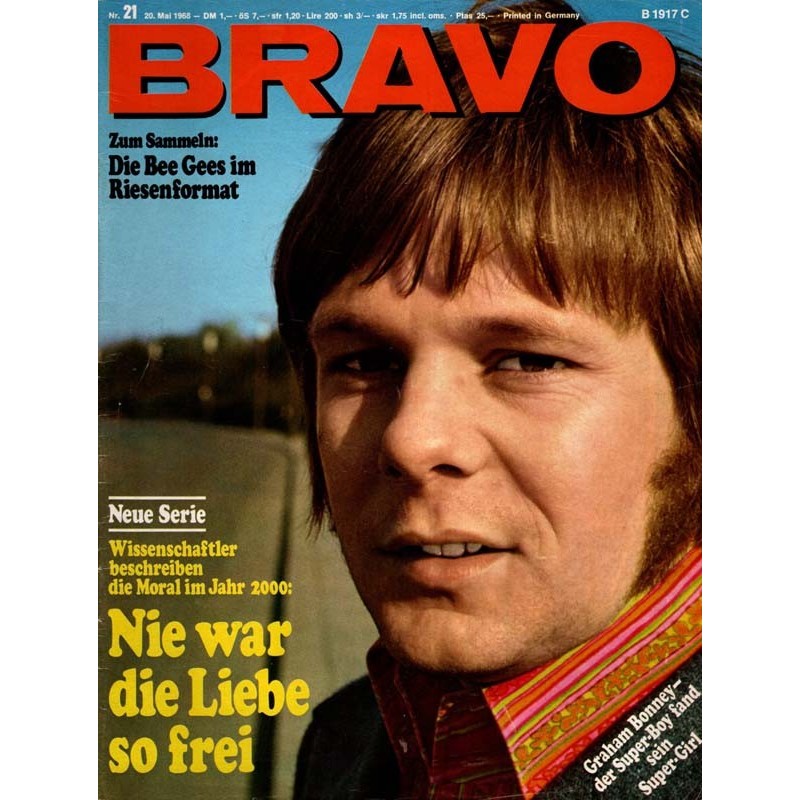 BRAVO Nr.21 / 20 Mai 1968 - Graham Bonney