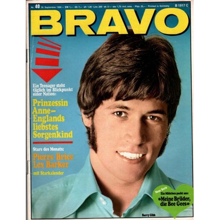 BRAVO Nr.40 / 30 September 1968 - Barry Gibb