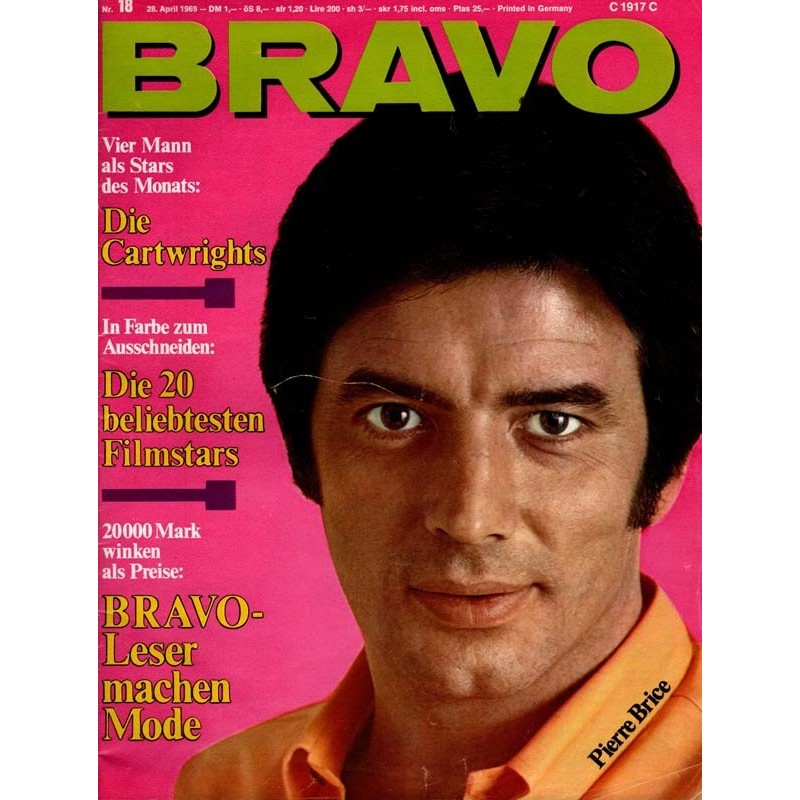 BRAVO Nr.18 / 28 April 1969 - Pierre Brice
