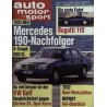 auto motor & sport Heft 20 / 20 September 1991 - Mercedes 190