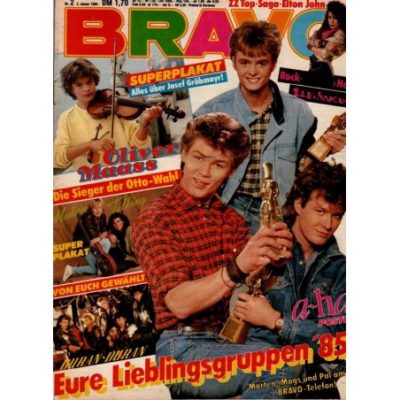 BRAVO Nr.2 / 2 Januar 1986 - a-ha