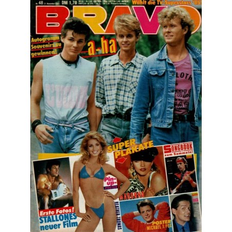 BRAVO Nr.48 / 21 November 1985 - a-ha