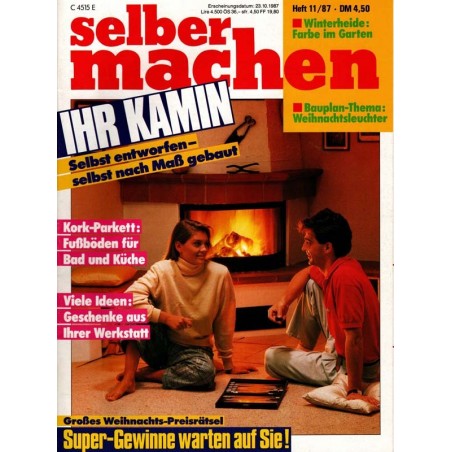 Selber machen 11/87 November 1987 - Ihr Kamin