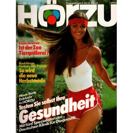 HÖRZU 32 / 8 bis 14 August 1987 - Gesundheit