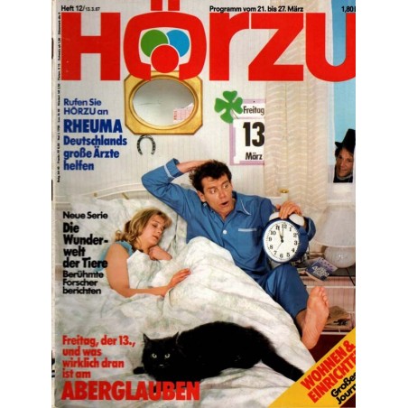 HÖRZU 12 / 21 bis 27 März 1987 - Aberglauben