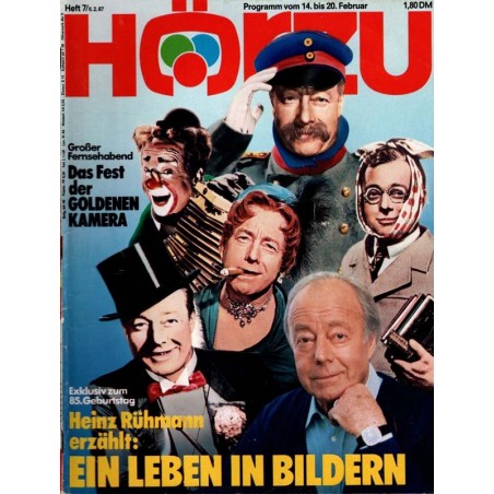 HÖRZU 7 / 14 bis 20 Februar 1987 - Heinz Rühmann