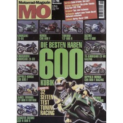 MO Heft 11 / November 1998 - Die besten haben 600 Kubik